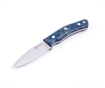 Casström No.10 SFK Stab. Birch/SS/Flat Blue Bıçak