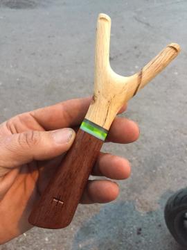 Handmade El Yapımı Bushcraft Pro Ağaç Sapan