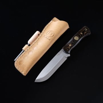 KAM Bushcraft - Av Bıçağı Bıçak Siyah/Kahverengi A 10 4116