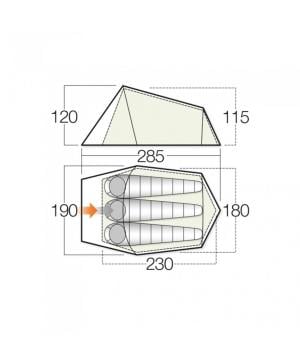 Vango Soul 300 3 Kişilik Çadır