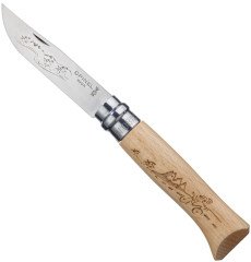 OPINEL INOX KAYIN SAPLI 8 NO ISLEMEL CAKI (001790)