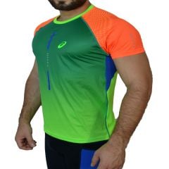 Asics ProDryFit Spor Fitness Koşu Outdoor Renkli Body Tişört