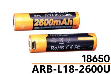 FENİX ARB-L18-2600 mAH USB ŞARJLI PİL