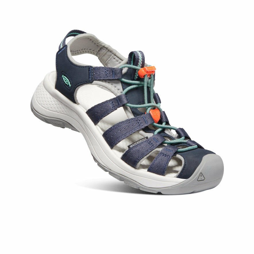 Keen Astoria West Sandal Kadın Sandalet Navy/Beveled Glass 1023587