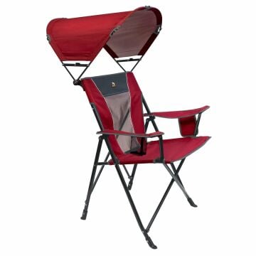 Gci Outdoor SunShade Comfort Pro Şemsiyeli Gölgelikli Kamp ve Plaj Sandalyesi Bordo