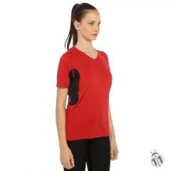 Falke Kırmızı DryFit Ipod Cepli Profesyonel Sporcu Tişört