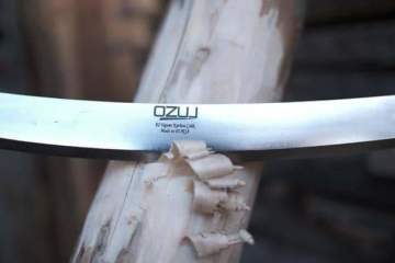 Ozul Knives Draw Knife Tomruk Yontma Bıçağı Oval