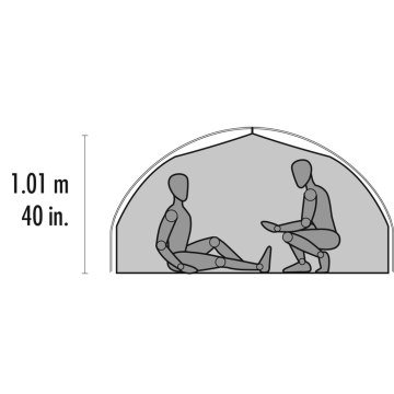 MSR Carbon Reflex 3 Kişilik  Tent V3 Green Çadır Yeşil