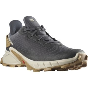 Salomon Alphacross 4 Erkek Patika Outdoor Koşu Ayakkabısı - Ebony/Rainy Day/Phantom  L41724100