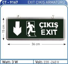 EXIT ÇIKIŞ ARMATÜRÜ