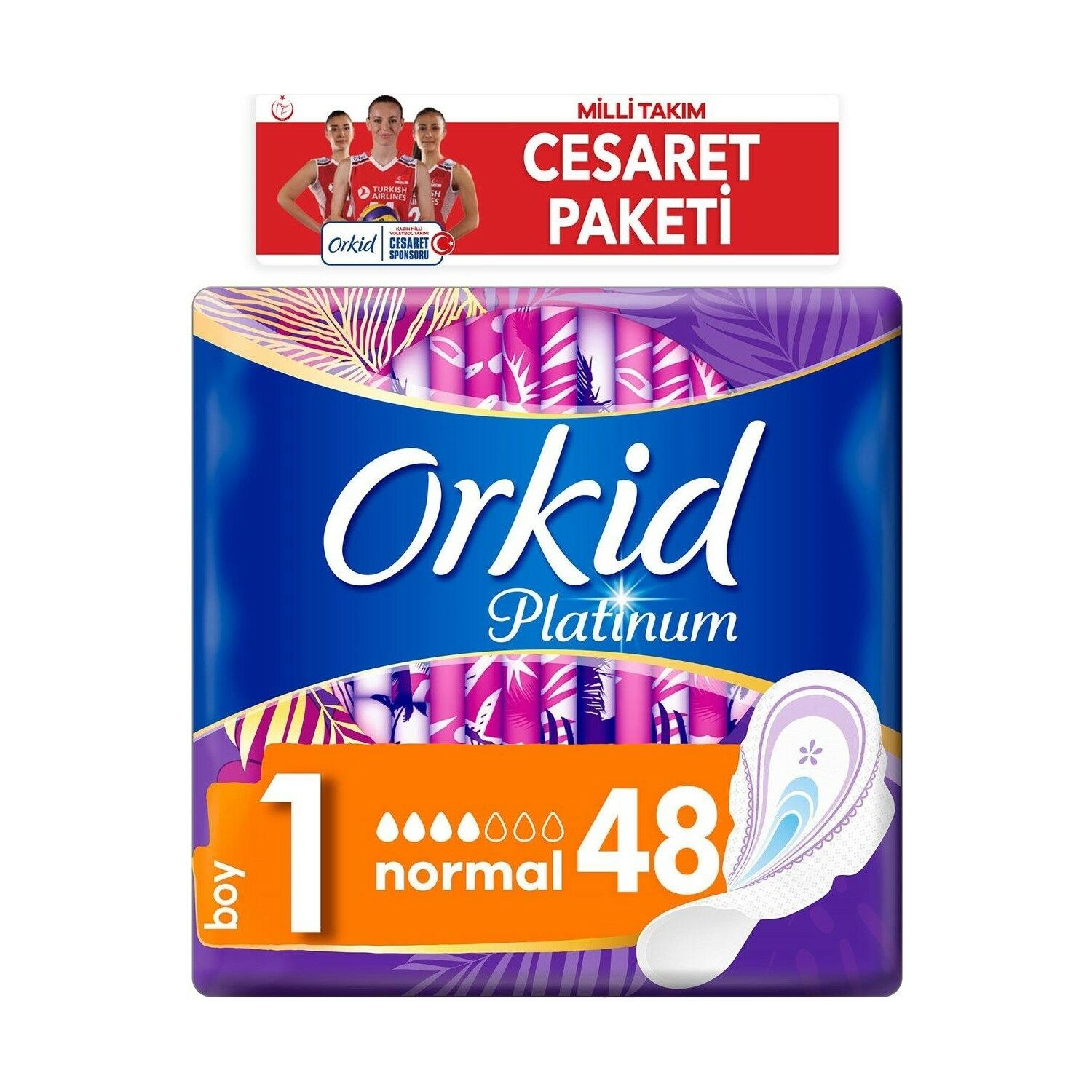 Orkid Ultra Platinum 48'li Normal Cesaret Paketi