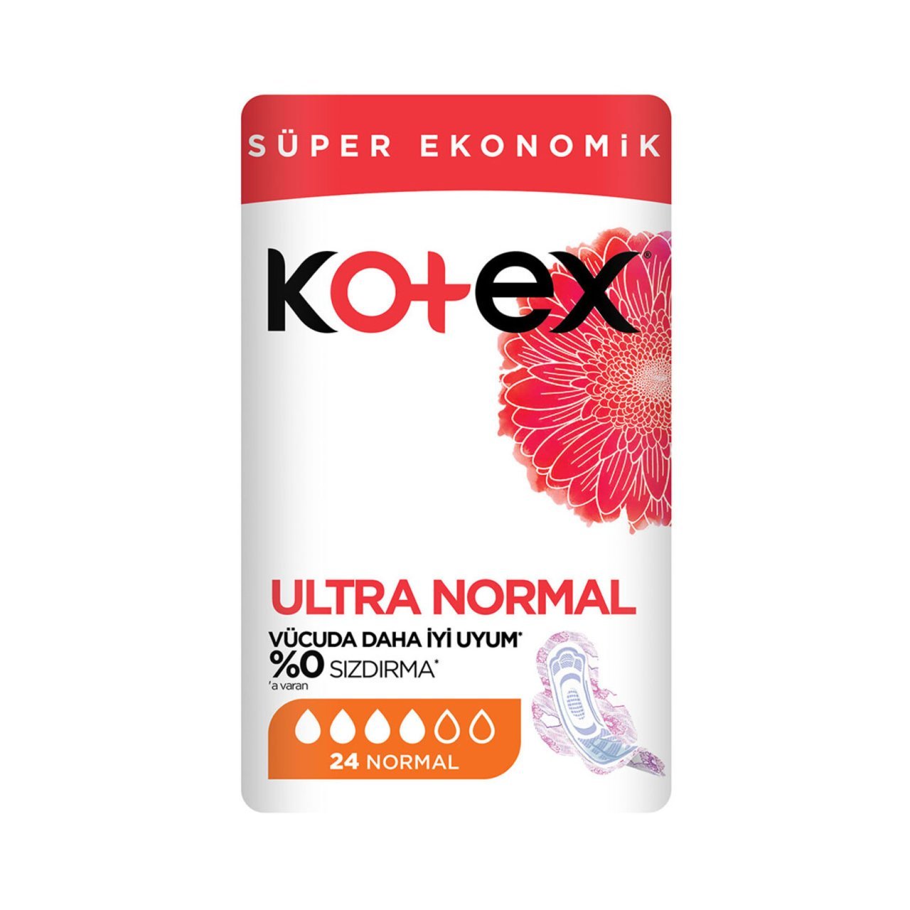 Kotex Ultra 4'lü Normal 24'lü