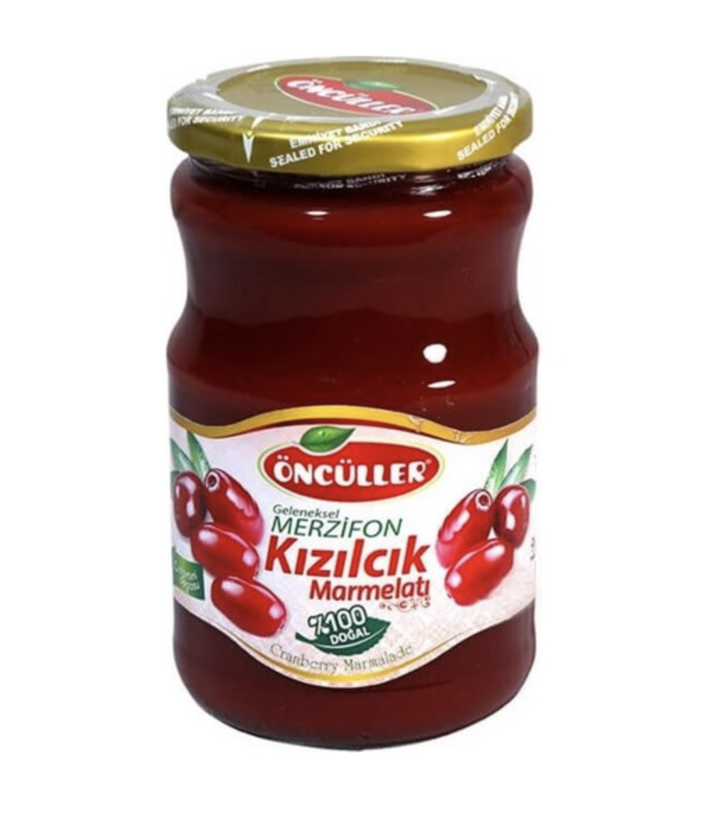 Öncüller Kızılcık Marmelatı 630 Gr