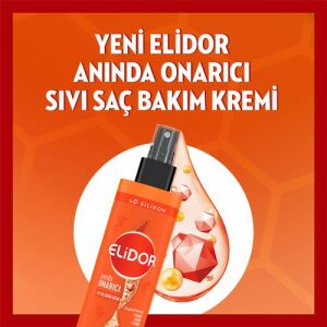 Elidor Superblend Sıvı Saç Bakım Kremi Anında Onarıcı C Vitamini Keratin Seramid 200 Ml