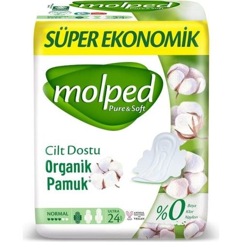 Molped Pure Soft 4'lü Normal 24'lü