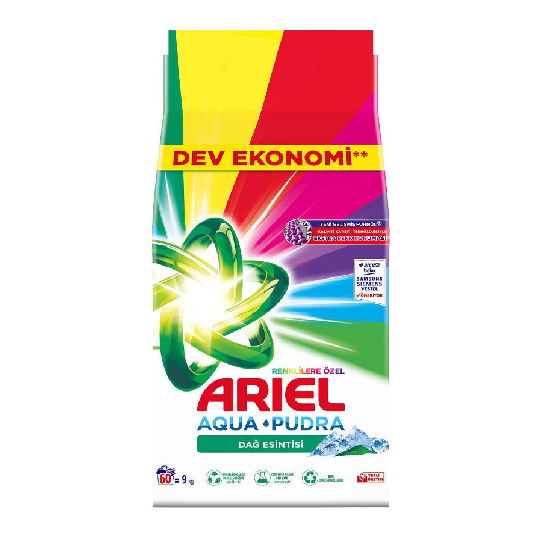 Ariel 9 Kg Parlak Renkler 6083