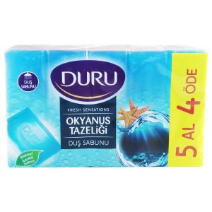 Duru Fresh Sensations Okyanus Tazeliği Duş Sabunu 5*150 gr