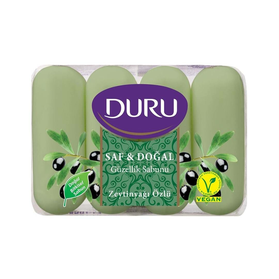 Duru Saf Doğal Zeytinyağı Özlü 4x70 gr