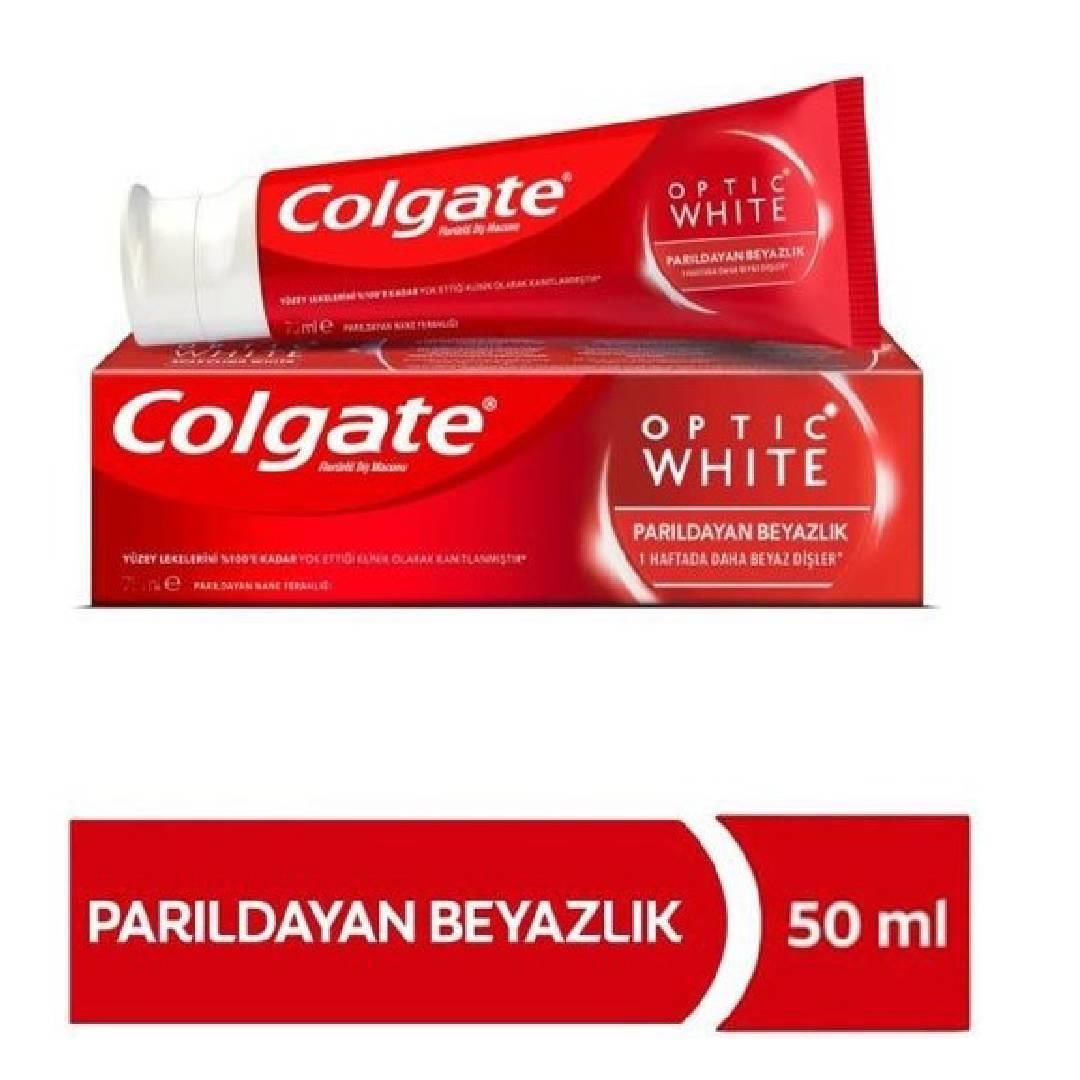 Colgate Optik Beyaz Parıldayan Beyaz 50 ml