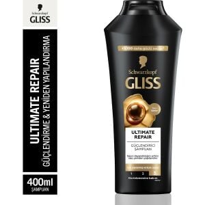 Schwarzkopf Gliss Ultimate Repair Güçlendirici & Yapılandırıcı Şampuan 400 Ml