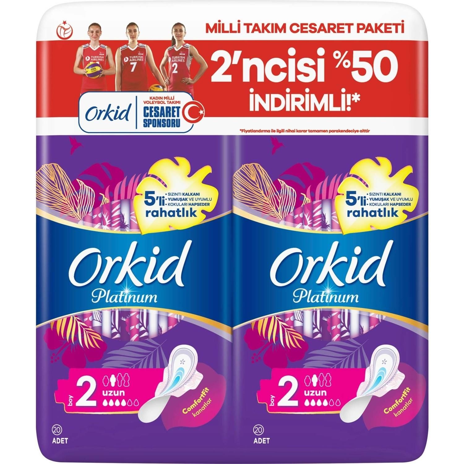 Orkid Ultra Platiunum 40'Lı Uzun Cesaret Paketi