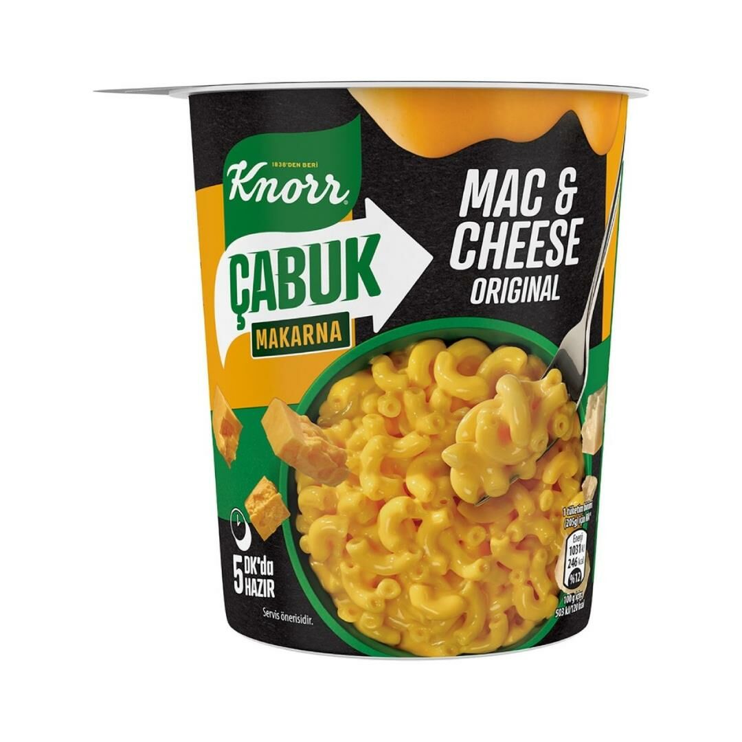 Knorr Çubuk Makarna Mac & Chesse 65 Gr