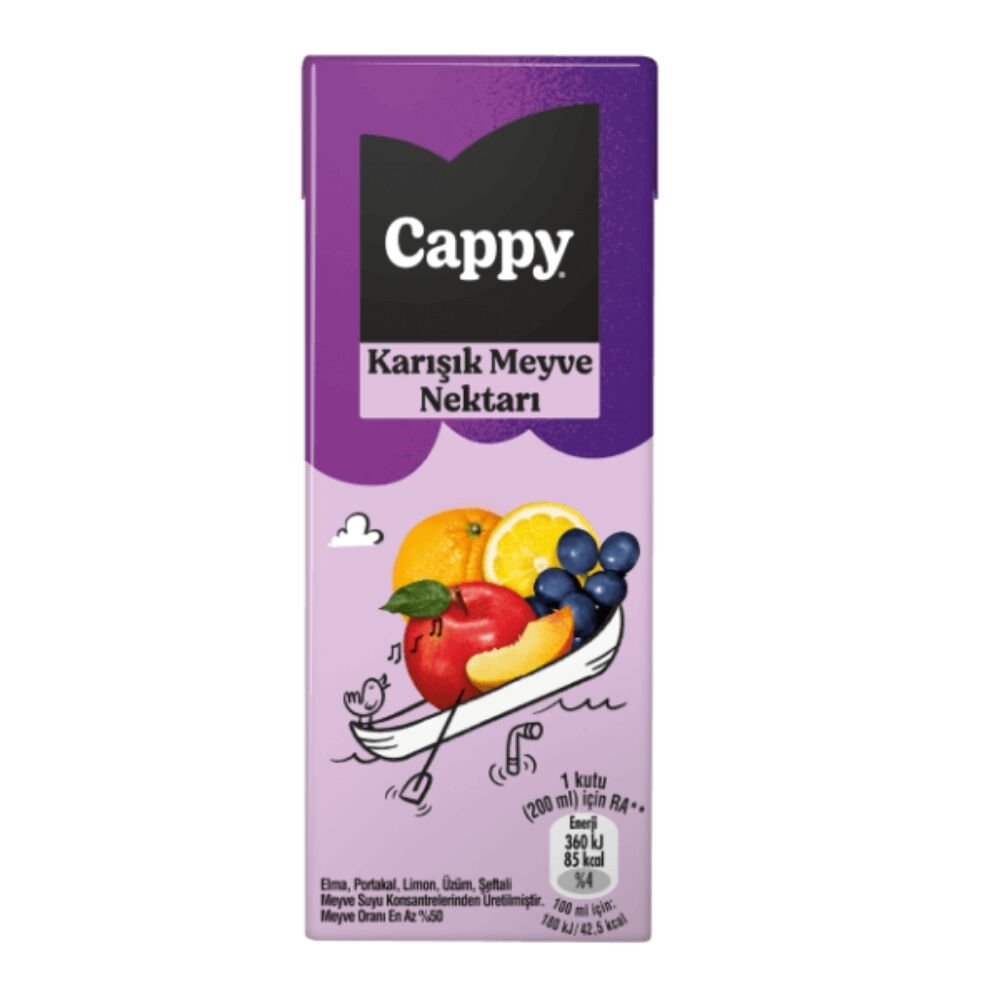 Cappy Karşık Meyve 200 Ml