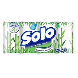Solo 16'lu Tuvalet Kağıdı Bambu