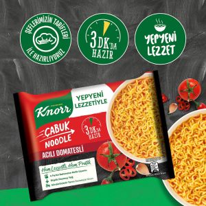 Knorr Acılı Domatesli Çabuk Noodle 67 G