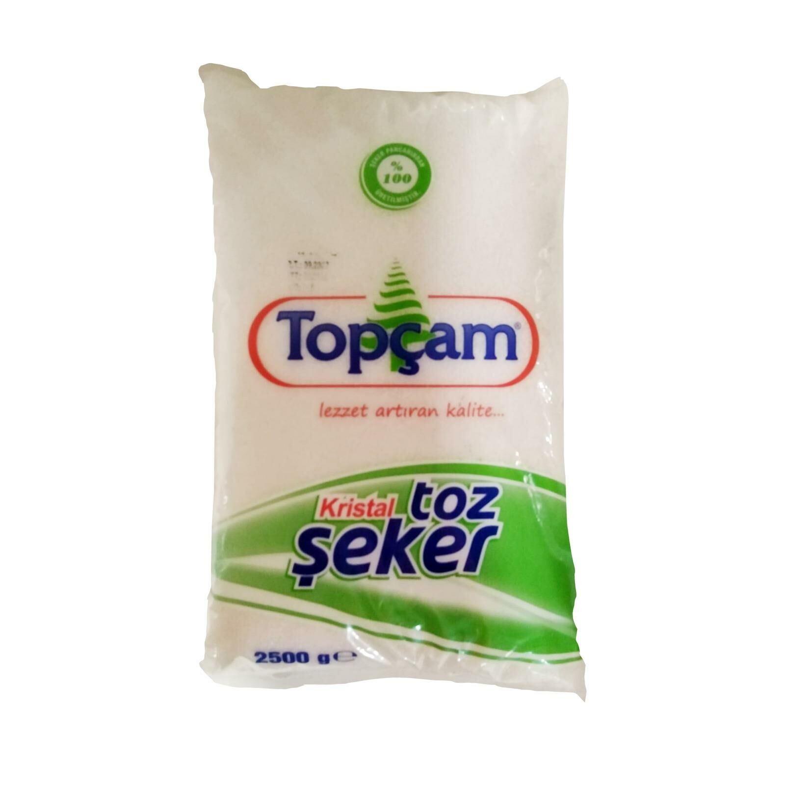 Topçam Toz Şeker 2.5 Kg