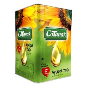 Çotanak Ayçiçek Yağı 18 lt