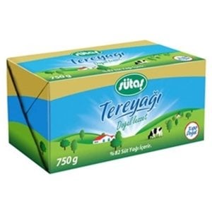 Sütaş Tereyağ Folyo 750 Gr