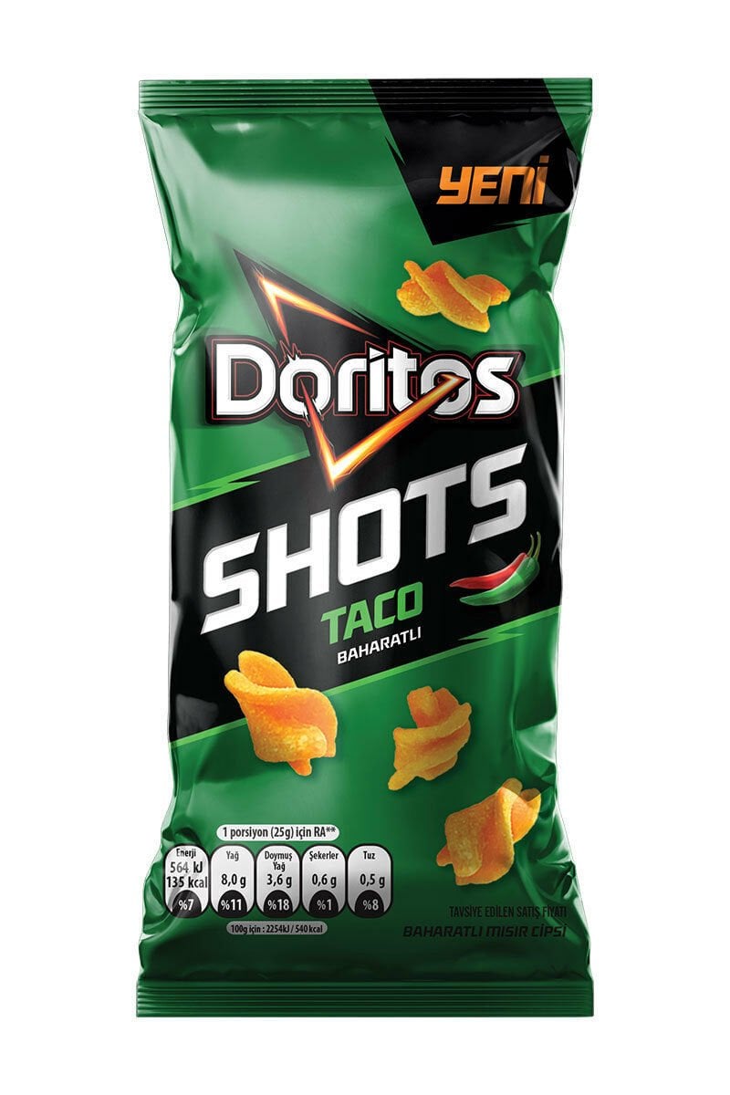 Fritolay Doritos Shots Taco Baharatlı 30 gr