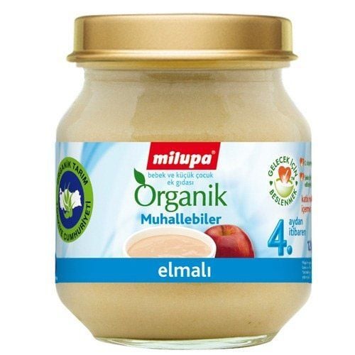 Milupa Organik Elmalı-Havuç Püresi 125 Gr