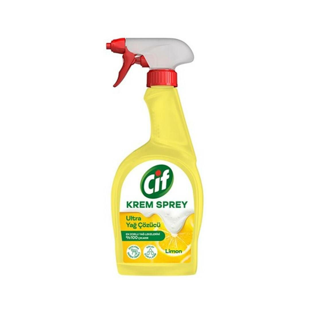 Cif Krem Limonlu Sprey 750 ml