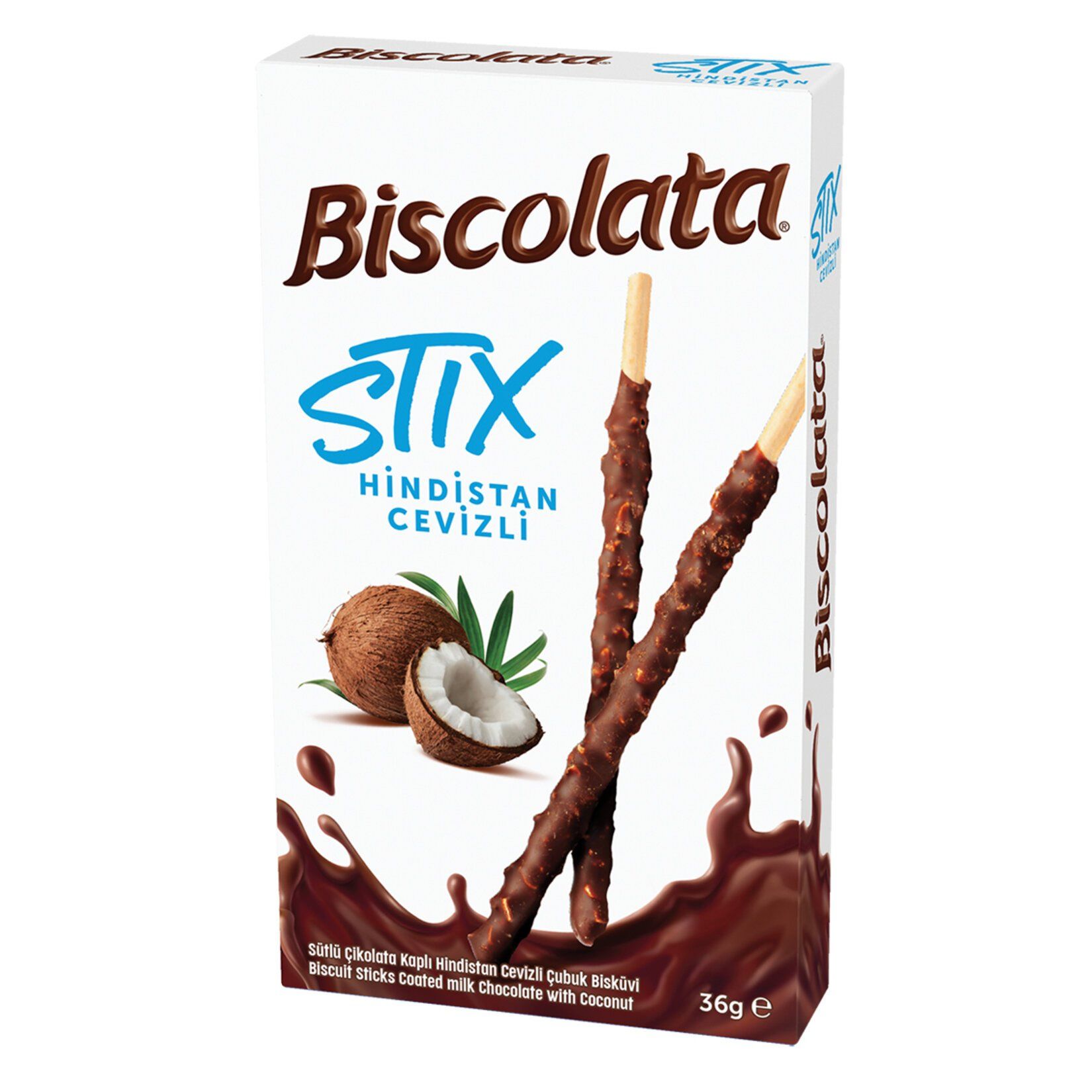 Şölen Biscolata Stix Hindistan Cevizli 36 Gr