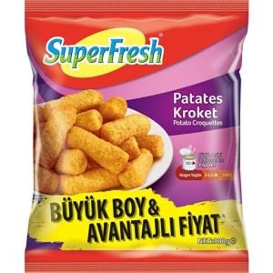 Superfresh Silindir Patates Kroket 900 G