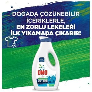 Omo Sıvı Deterjan Active Beyazlar ve Renkliler 1690 Ml