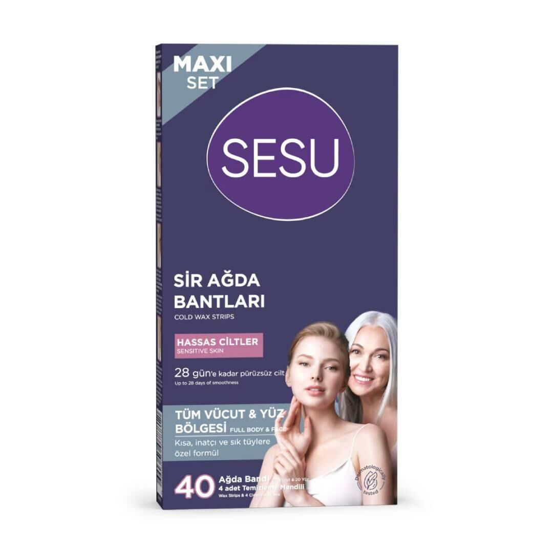 Sesu Ağda Bandı 40'lı Maxi Set Hassas