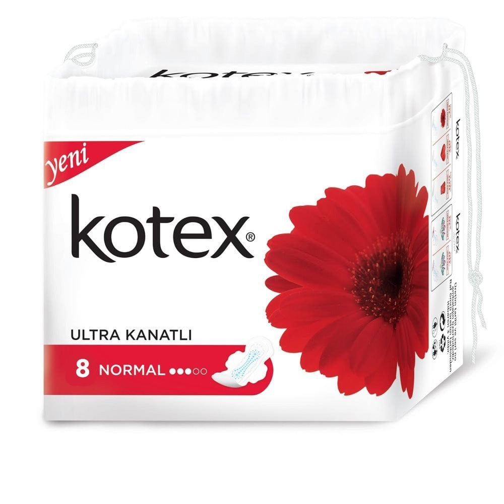 Kotex Ultra Teklı Normal 8'li