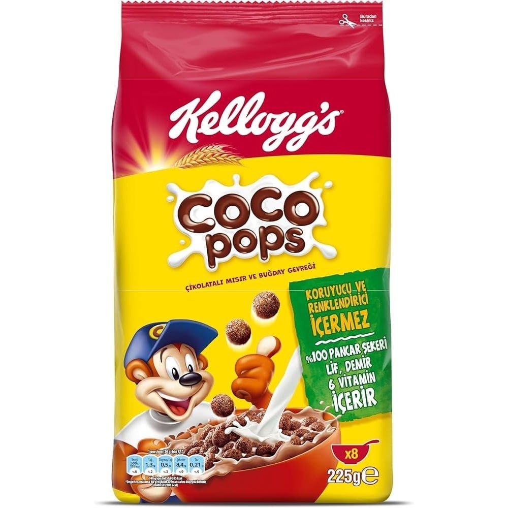 Ülker Kellogs Coco Pops Top 225 gr
