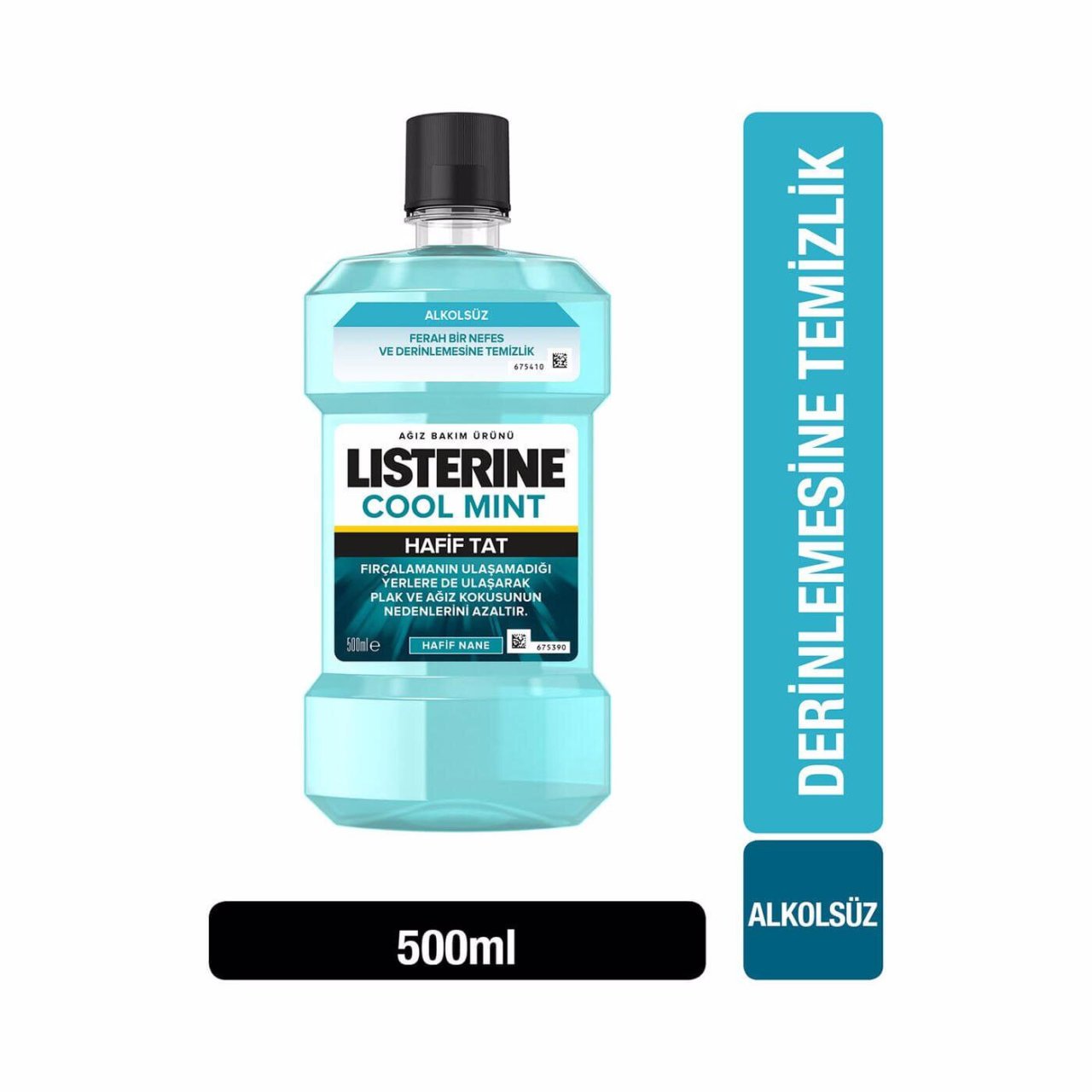 Listerine Ağız Gargarası Zero Hafif Nane 500 ml