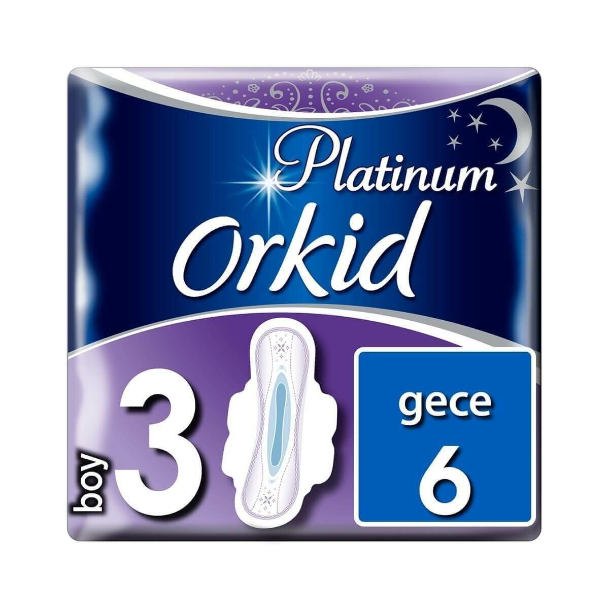Orkid Ultra Platinum Tekli Gece 6'lı