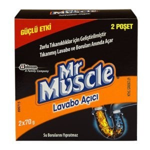 Mr Muscle Granül Lavabo Açıcı 2*50 Gr