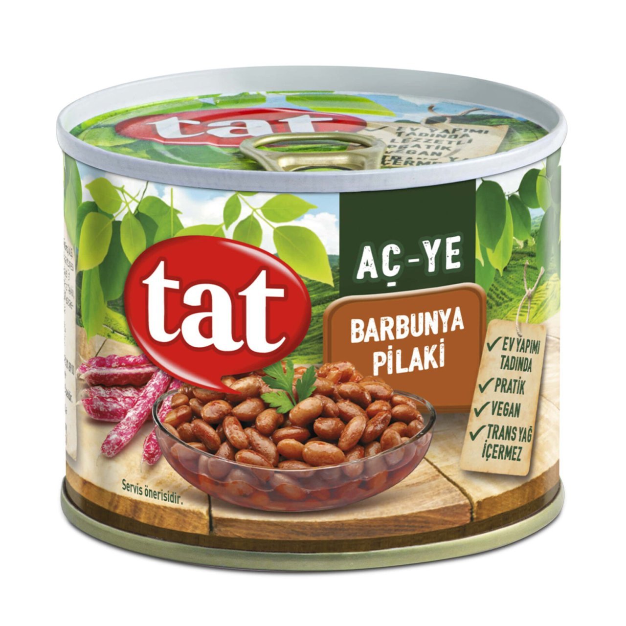 Tat Barbunya Pilaki 200 gr Teneke