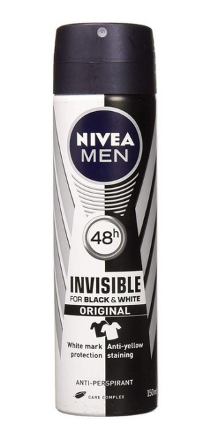 Nivea Deodorant Insıvıble Black&Whıte Power Men 150 ml