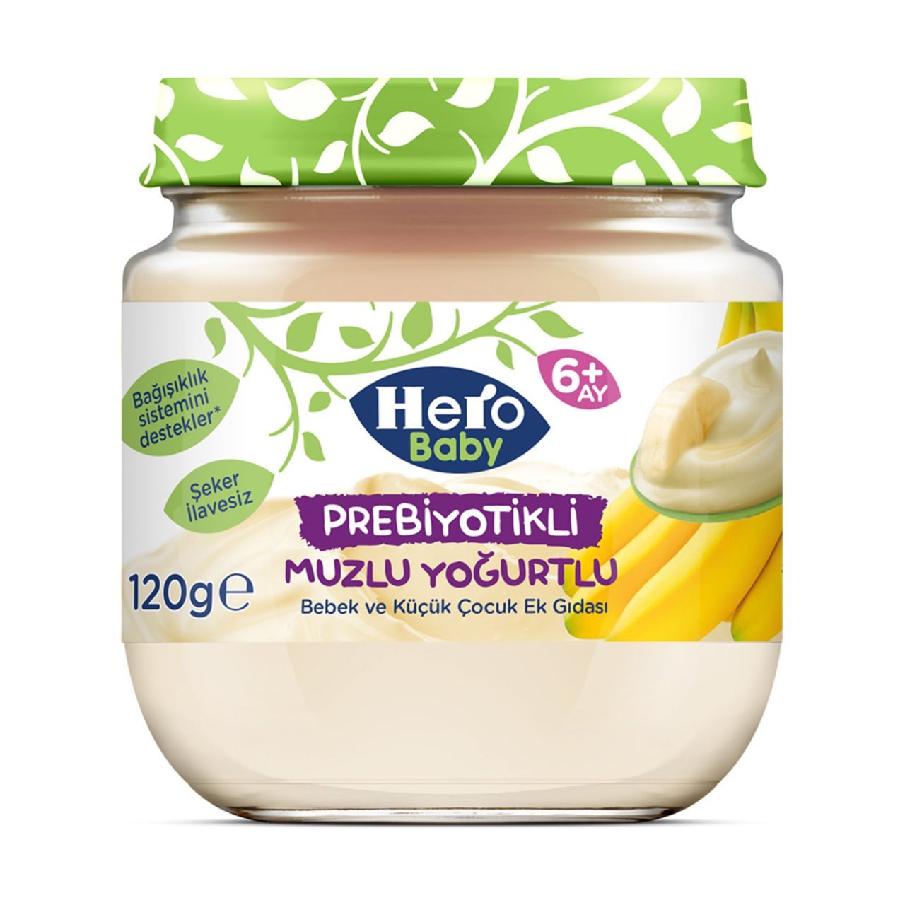 Hero Baby Prebiyotik Muzlu Yoğurtlu 120 Gr