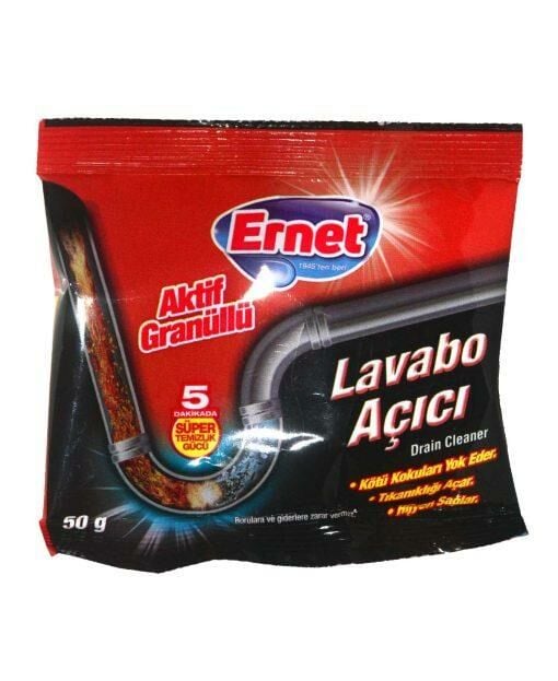 Ernet Lavabo Açıcı Granillü 50 Gr