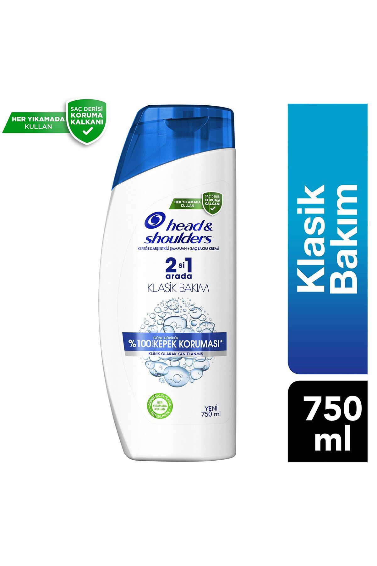 Head&Shoulders 2'si 1 Arada Şampuan Klasik Bakım 750 ml