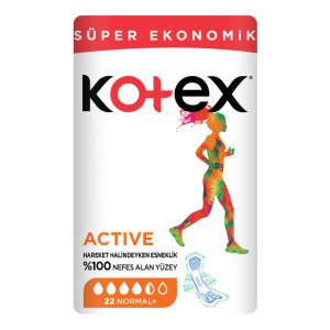 Kotex Active Ultra  Normal  22'li